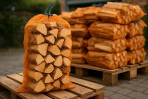 Haardhout in netzakken: gemak, kwaliteit en klanttevredenheid