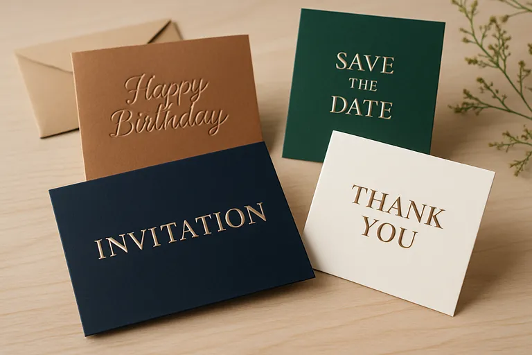 Luxe kaarten voor elke gelegenheid