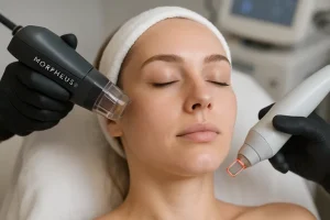 Effectieve huidvernieuwing met morpheus8 en laserbehandelingen