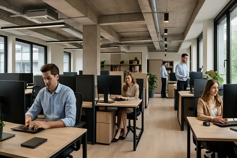 Efficiëntie en functionaliteit in kantoorindeling