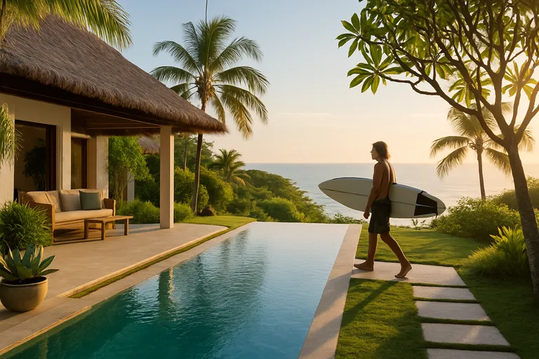 Het dagelijks leven in uluwatu