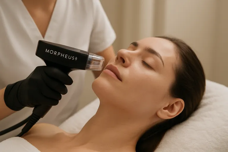 Hoe werkt de morpheus8 behandeling?